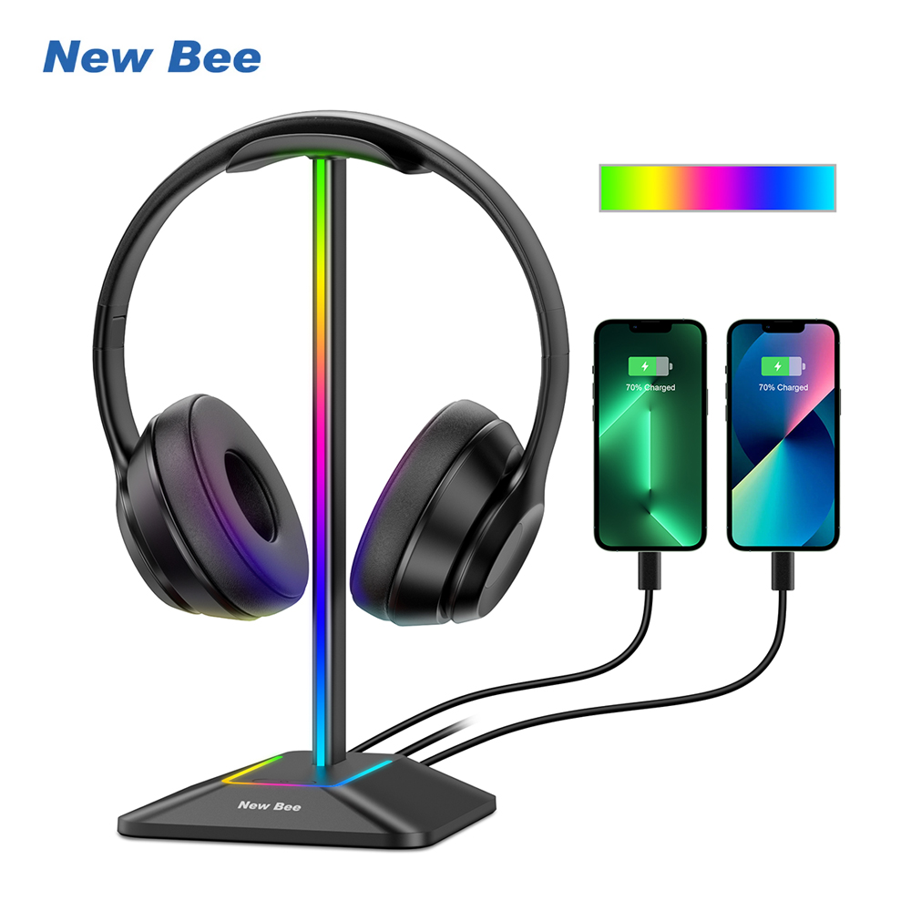 Gaming Headset Rgb - New Bee Z8 RGB Supporto per